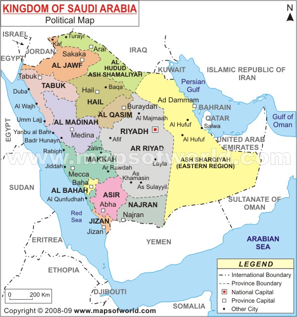 Yanbu al Bahr carte